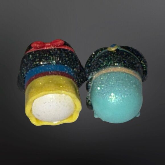 Disney Tsum Tsum TSparkle Snow White & Princess Jasmine Figure Mini Size  A14 - Picture 5 of 8